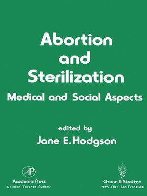cover image of Abortion and Sterilization